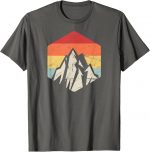 Retro Vintage Hiking Gift Outdoors Mountain Hiker T-shirt