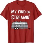 Streamin' Airstream Camping T-shirt